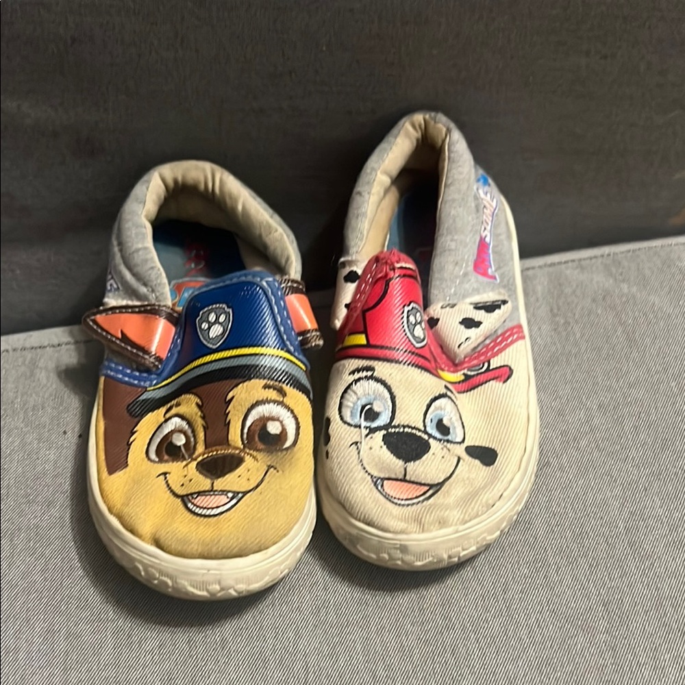 Paw Patrol Kids Slip-On Shoes - Blue and Red